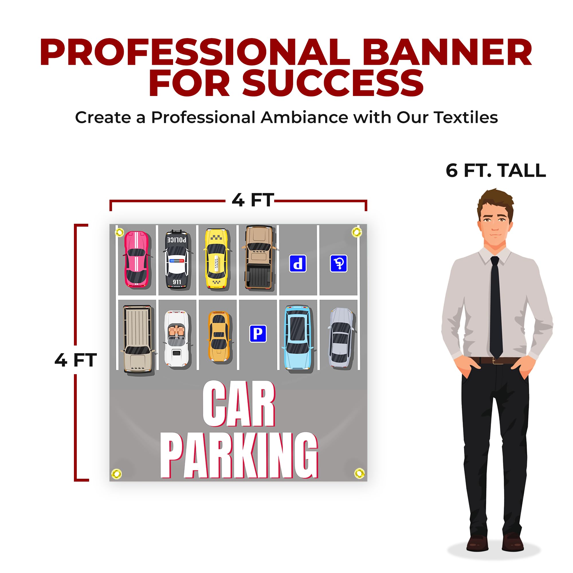 Car Parking Large Banner