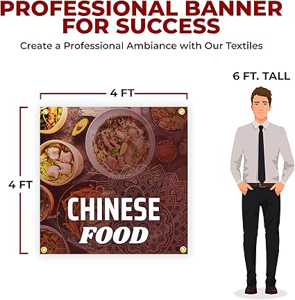 Chinese Food Large Banner