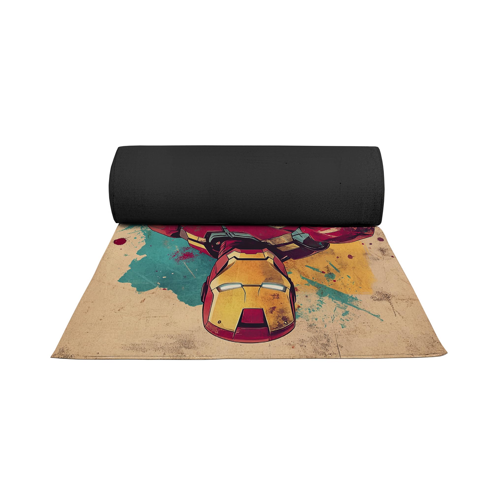 Iron-Man Inspired Decor Rug- 62x40 inches