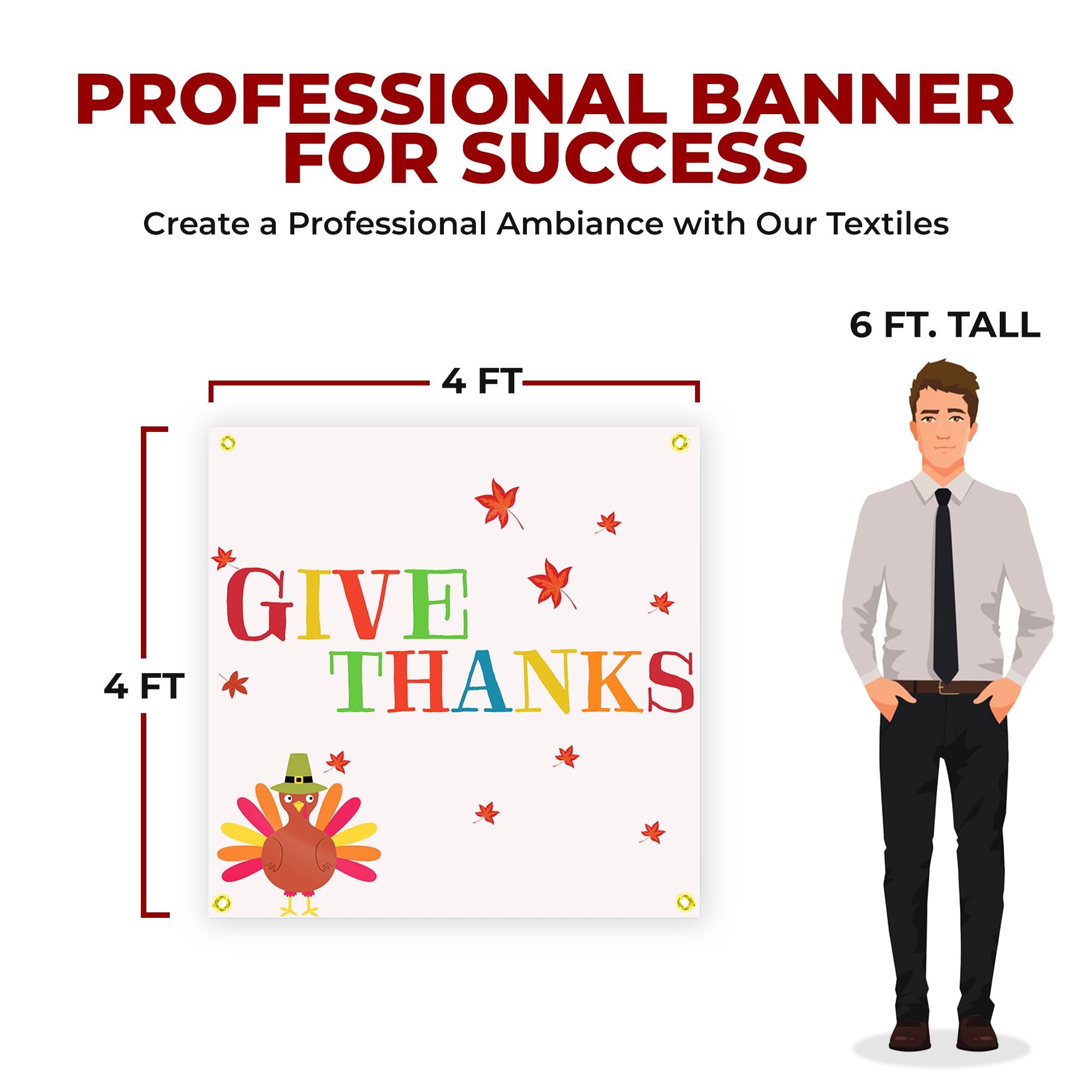 Thanks Giving Large Banner