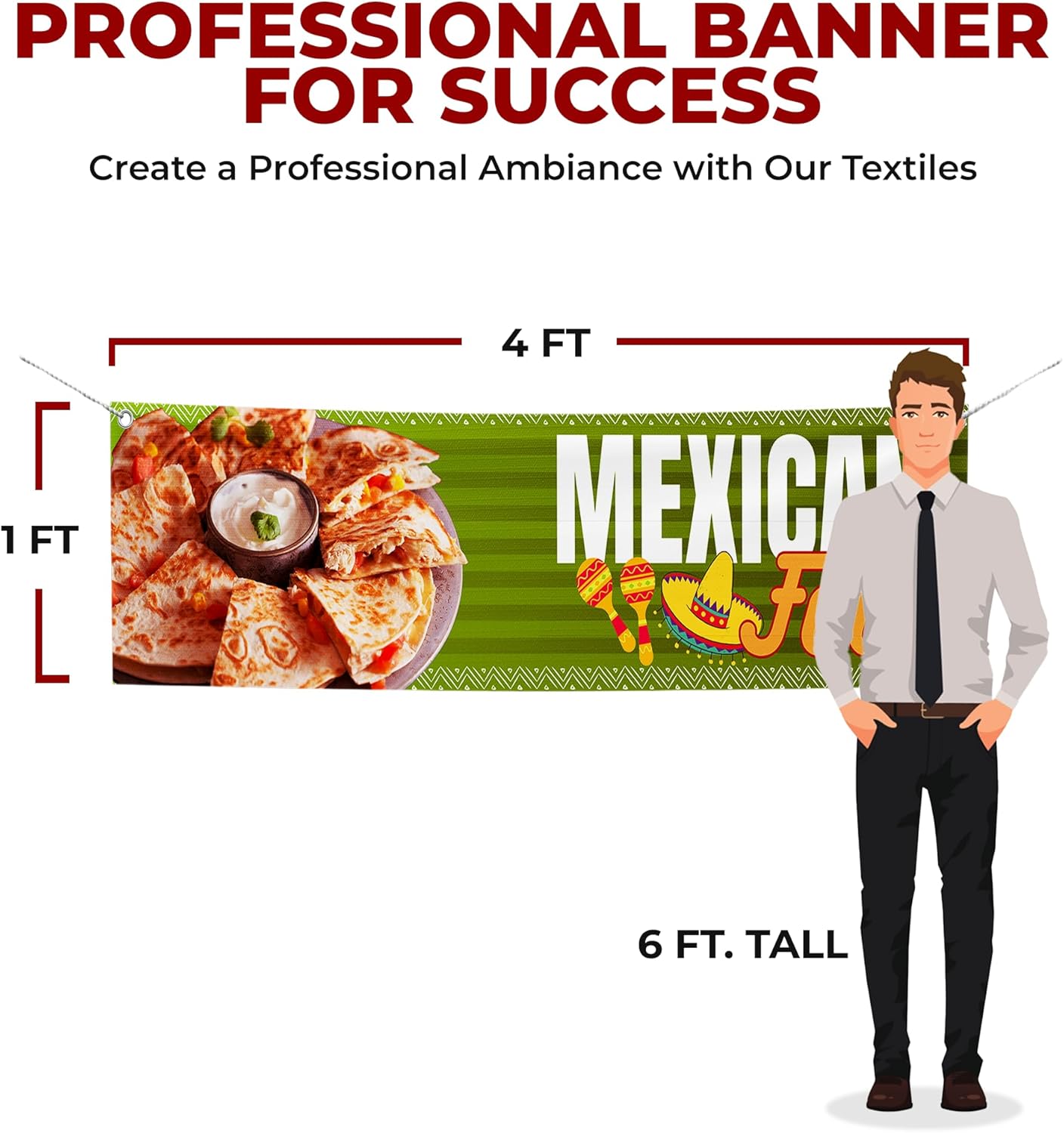 Mexican Food Large Banner