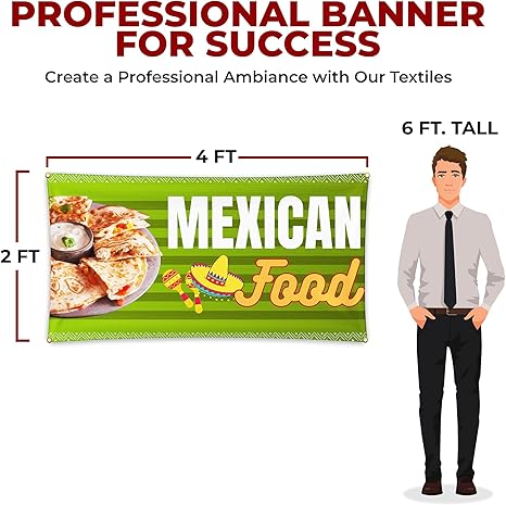 Mexican Food Large Banner