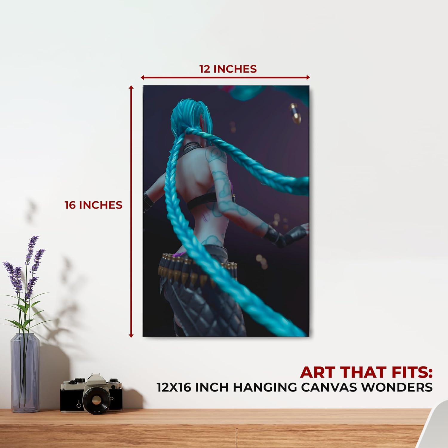 League of Legends Wall Canvas Set of 1 - 12x16