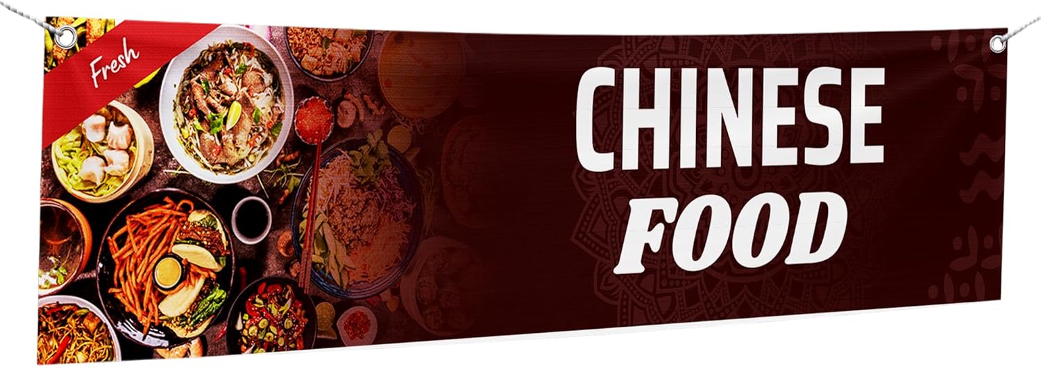 Chinese Food Large Banner