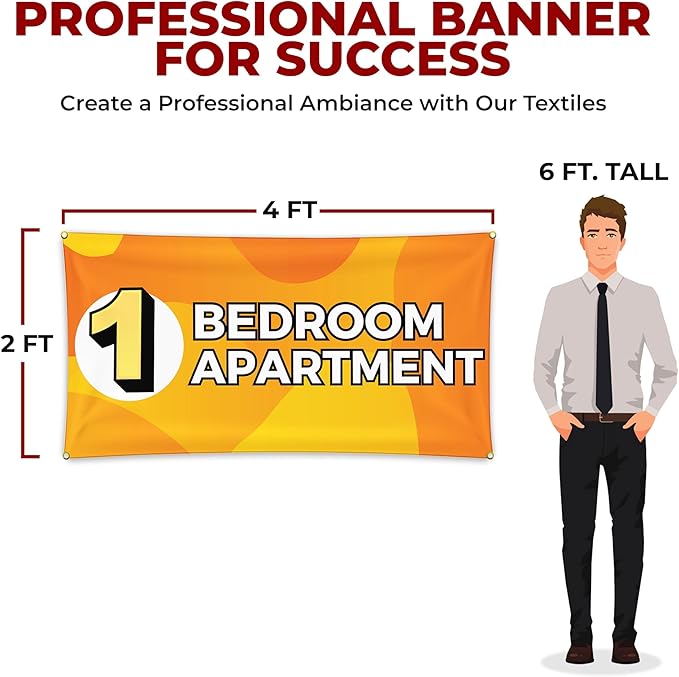 1 Bedroom Apartment Large Banner