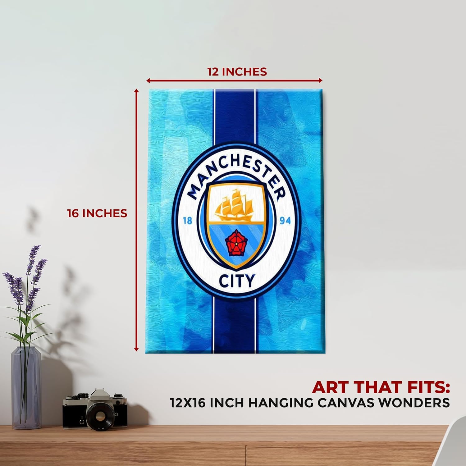 Manchester City Wall Canvas Set of 1