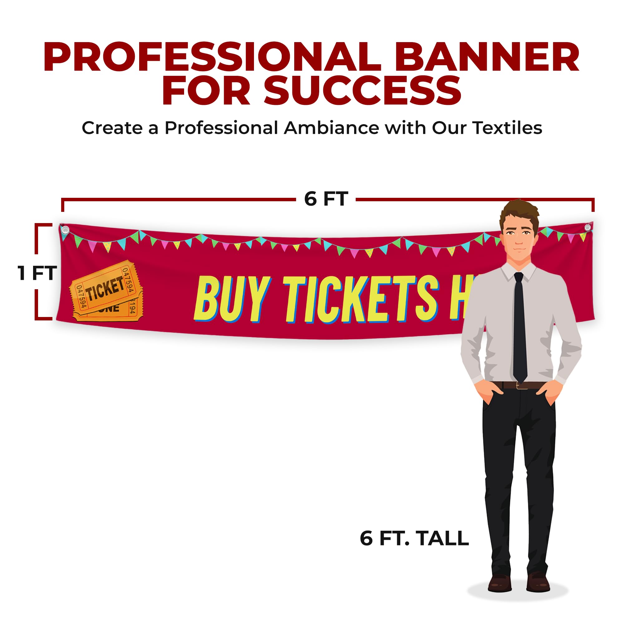 Buy Tickets Here Large Banner