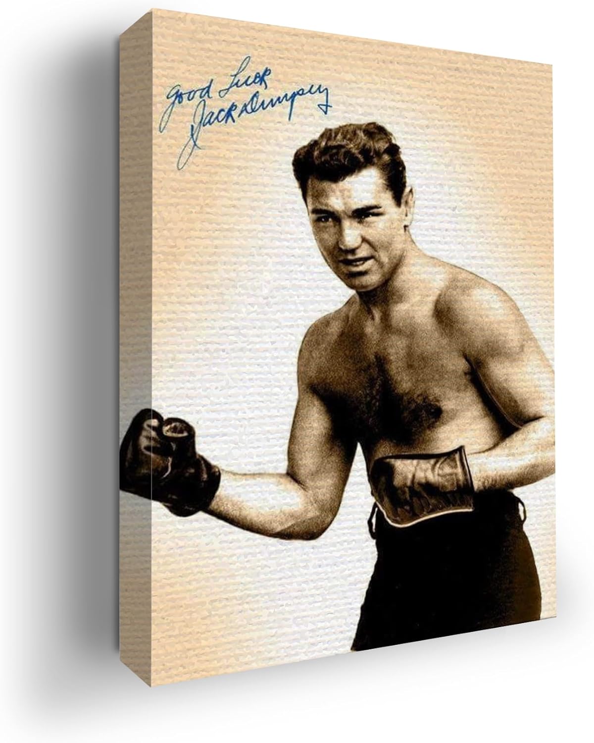 Jack Dempsey Wall Canvas Set of 1