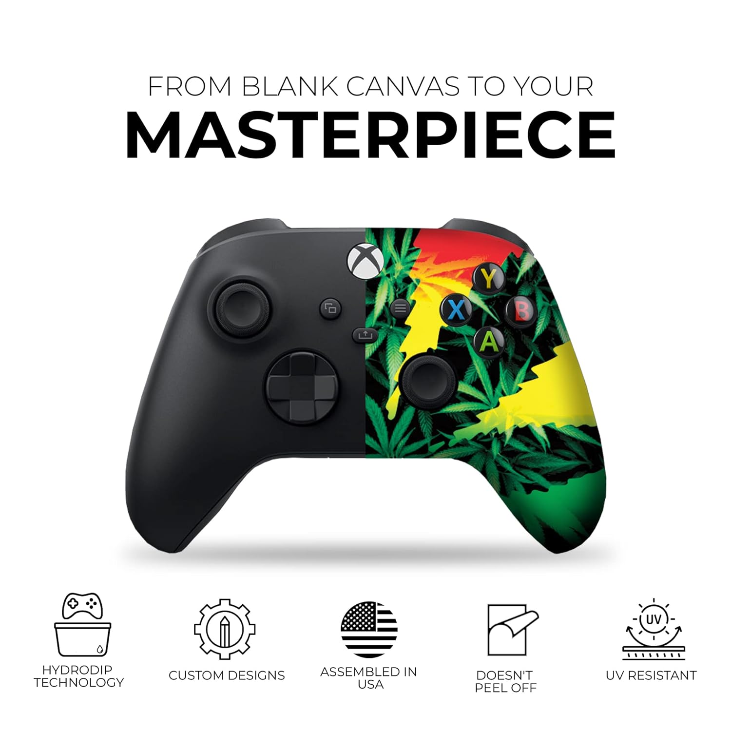 GREEN WEED GRASS Xbox Series X Controller