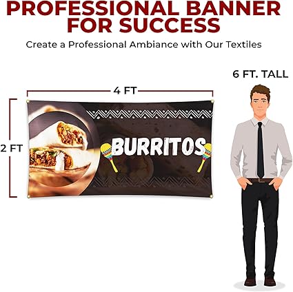 Burritos Large Banner