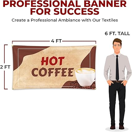 Hot Coffee Large Banner