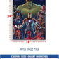 Avengers Wall Canvas 1 Piece Set of 1 - 18x24