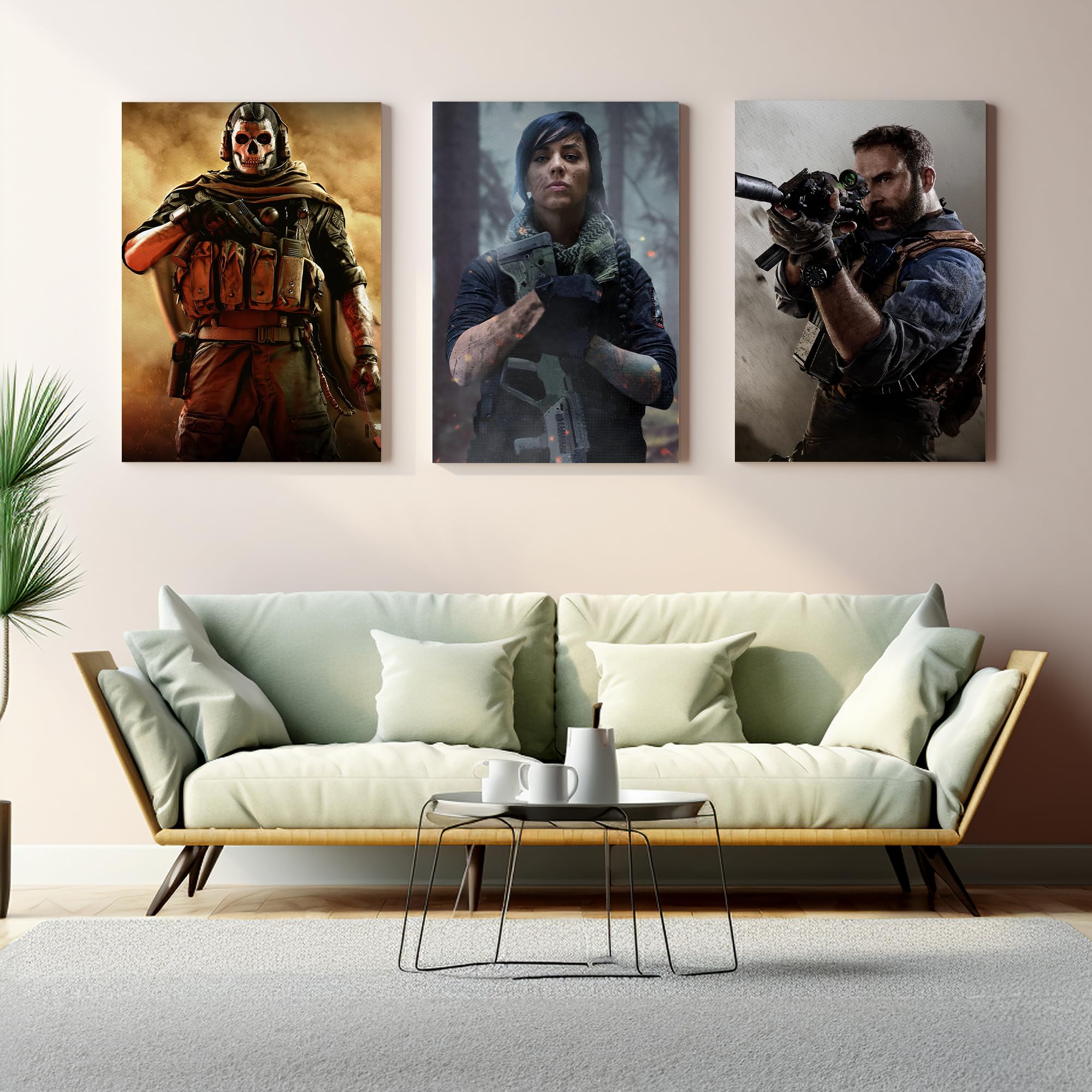 Call Of Duty Wall Canvas Set of 1