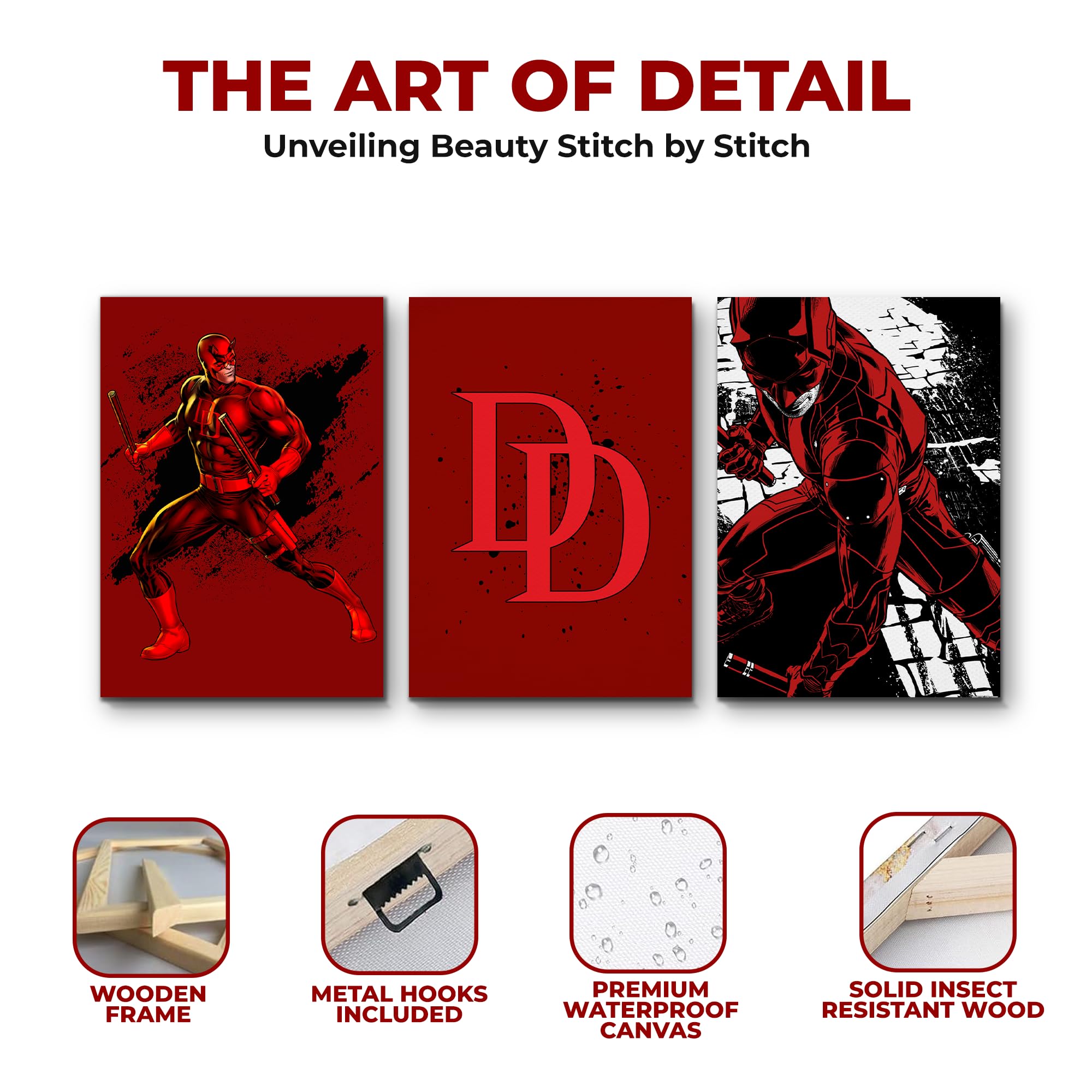 Dare Devil Wall Canvas