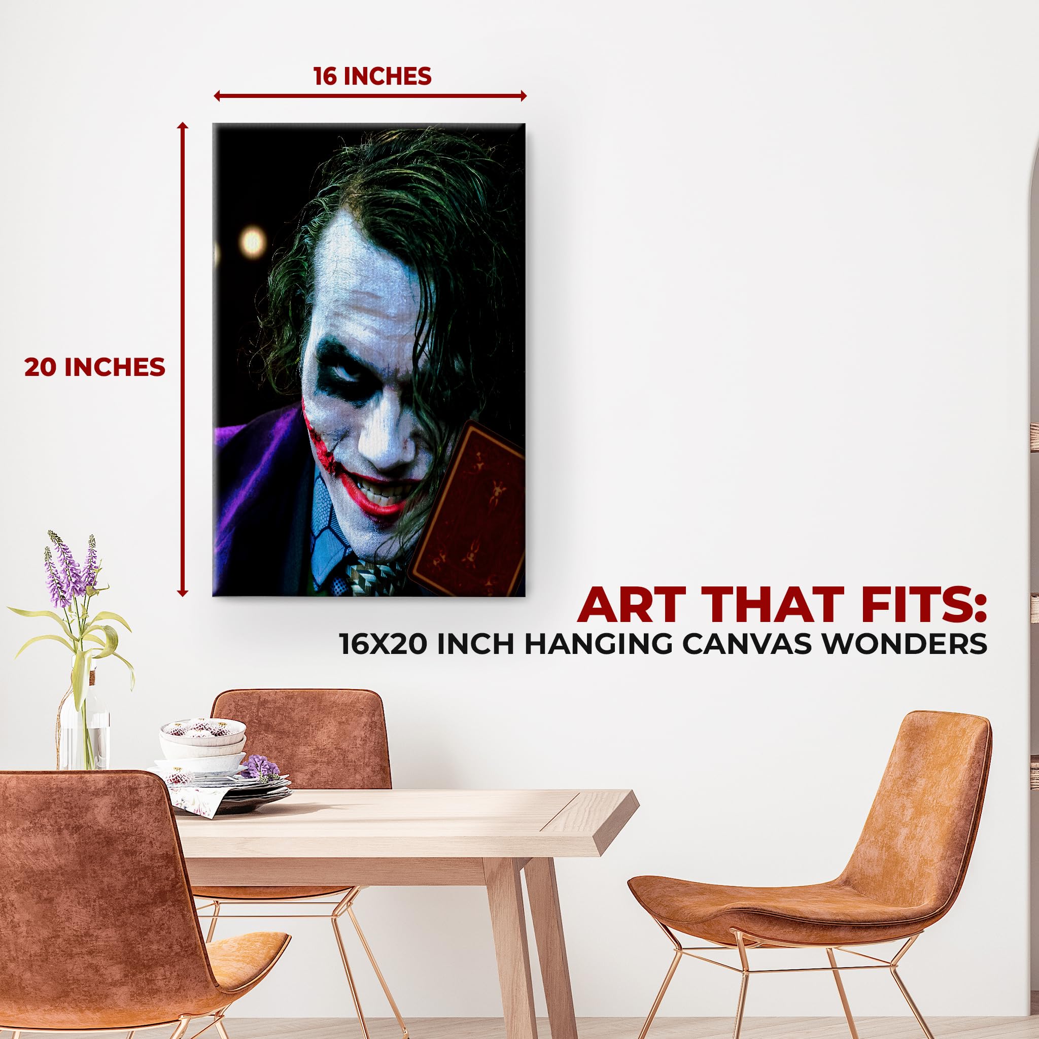 Joker 2 Wall Canvas Set of 1