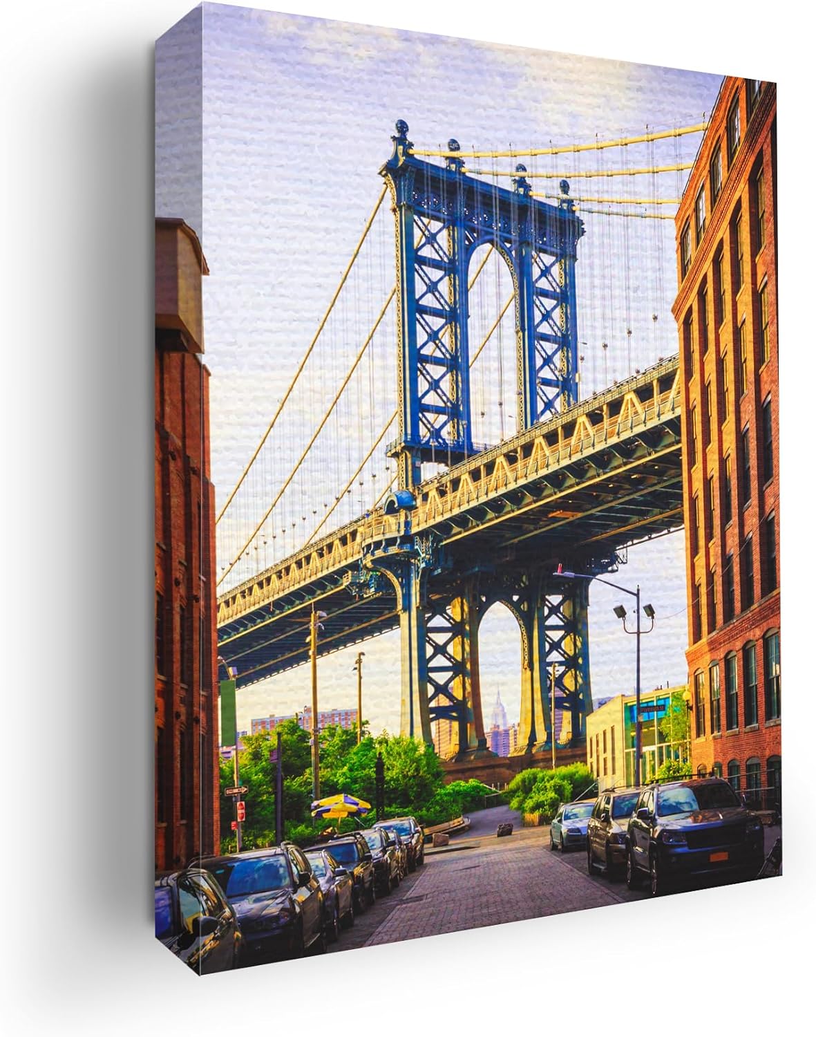 Manhattan Bridge Wall Canvas Set of 1