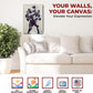 Boxing Guy Wall Canvas Set of 1