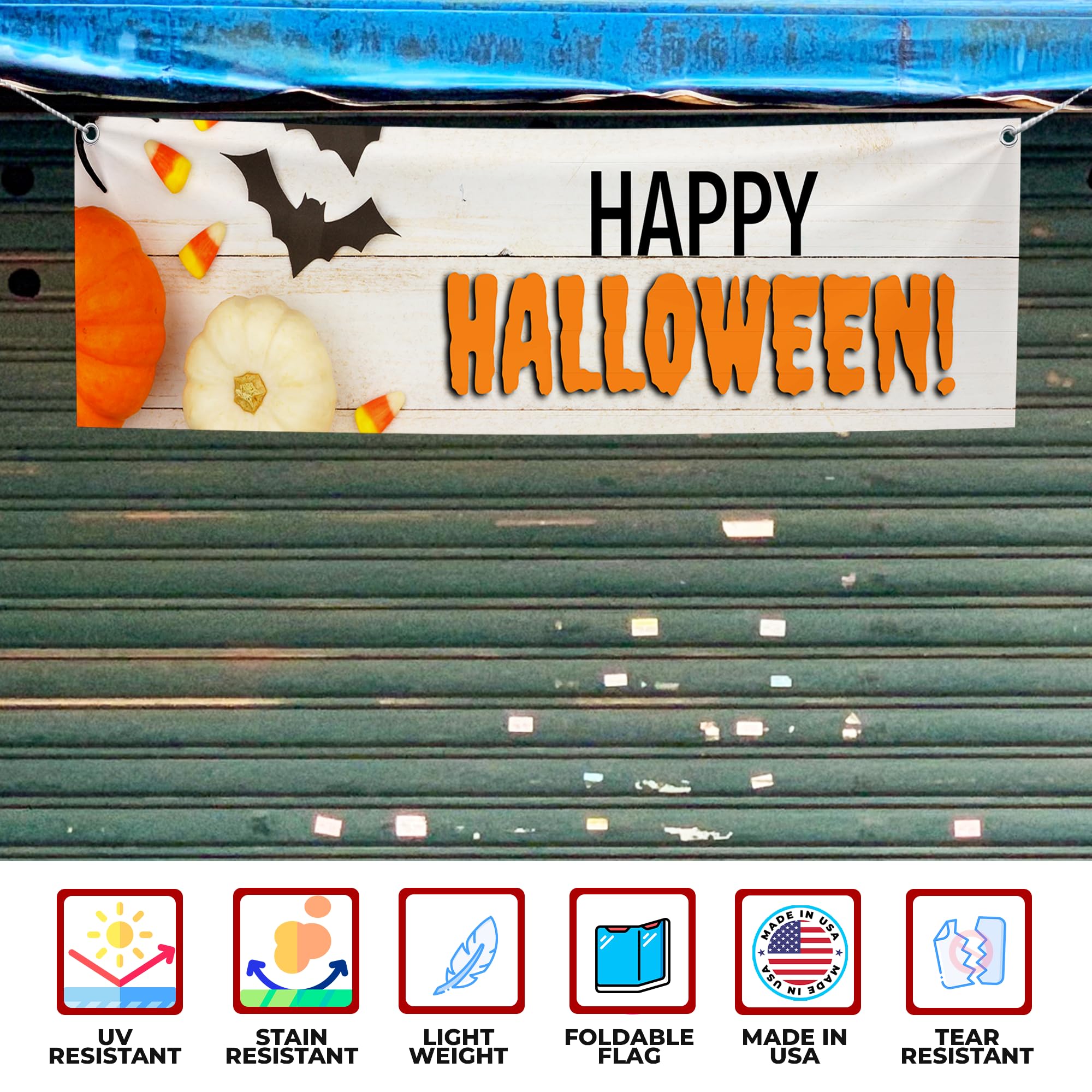 Happy Halloween Large Banner