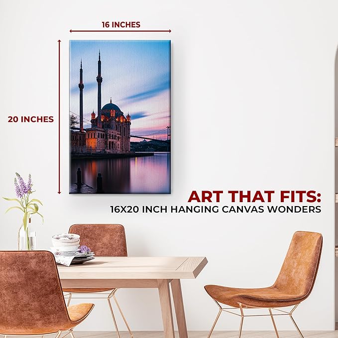 Istanbul Wall Canvas Set of 1