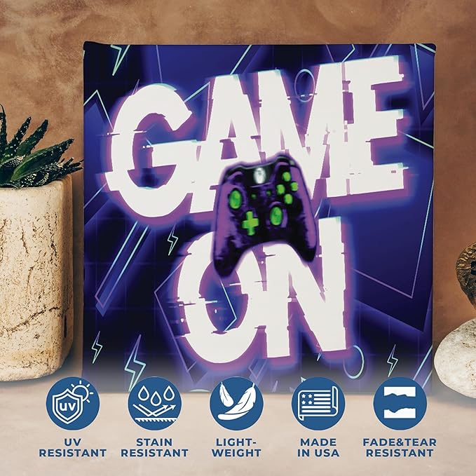 Game On Wall Canvas Set of 1