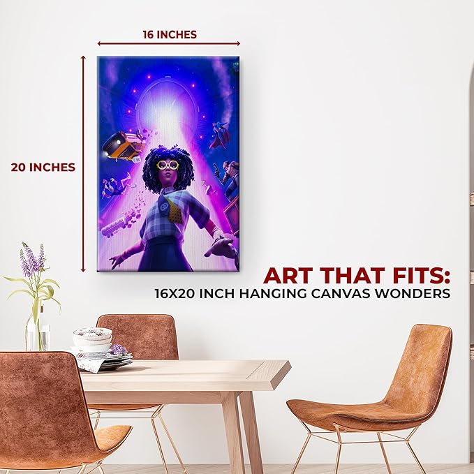 Fortnite Wall Canvas Set of 1