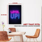 Level Up Wall Canvas Set of 1 Set of 1 - 16x20
