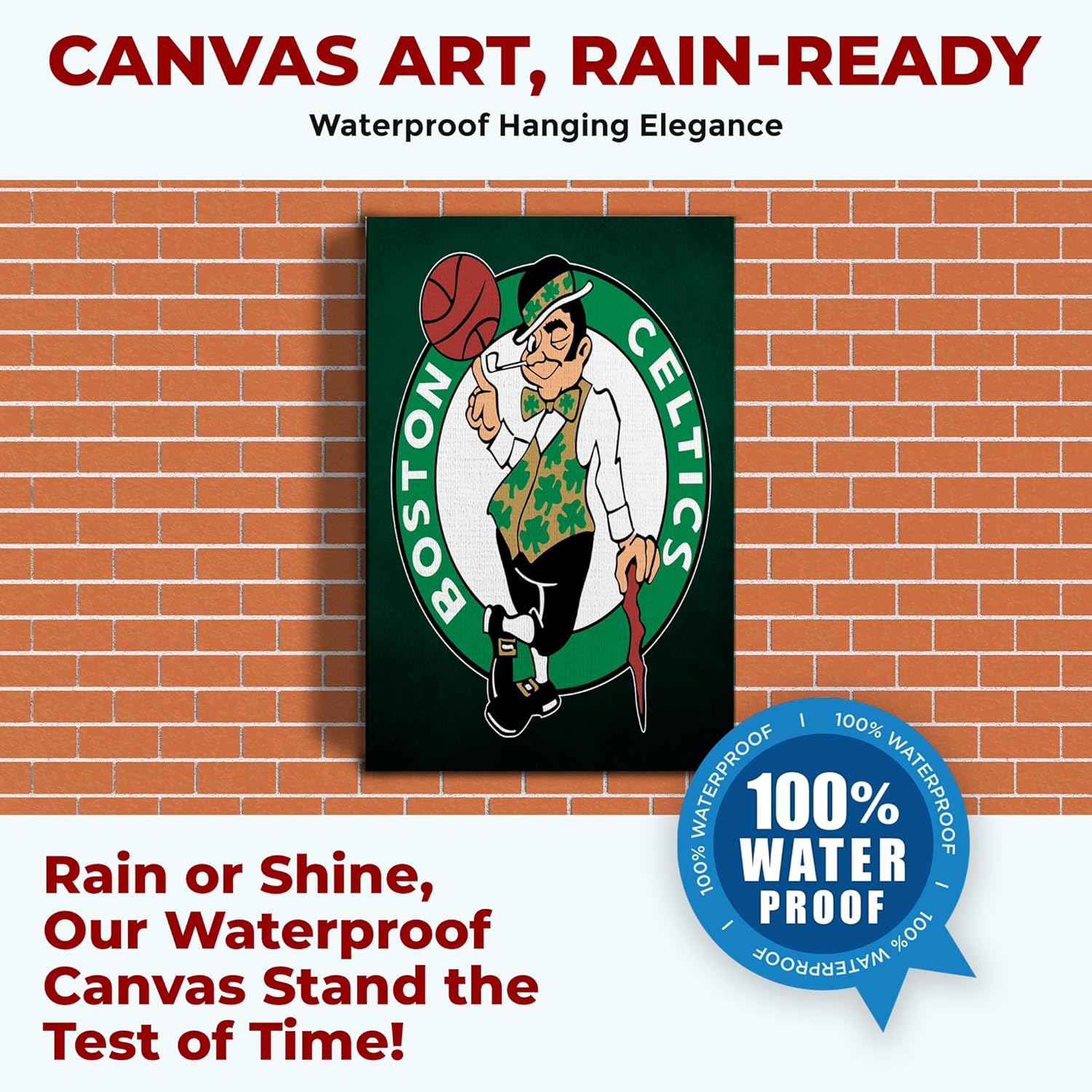 Boston Celtics Wall Canvas Set of 1