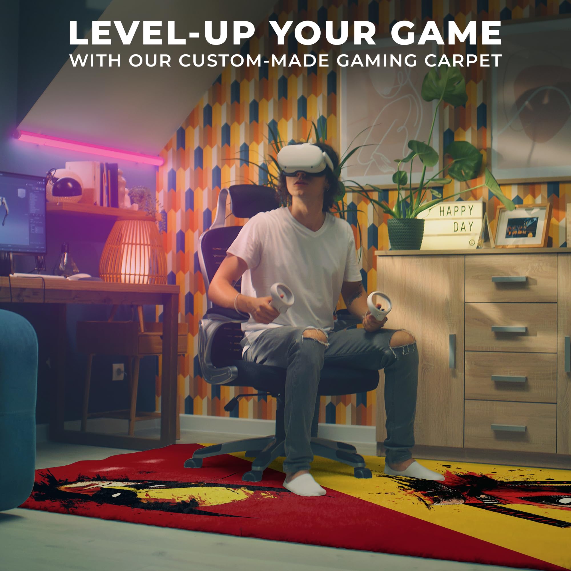 Deadpool & Wolverine Decor Rug- 62x40 inches