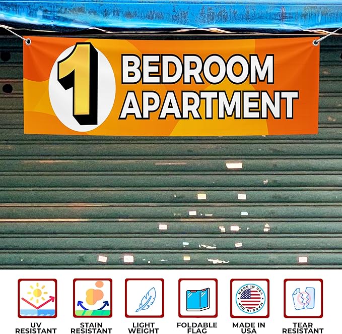 1 Bedroom Apartment Large Banner