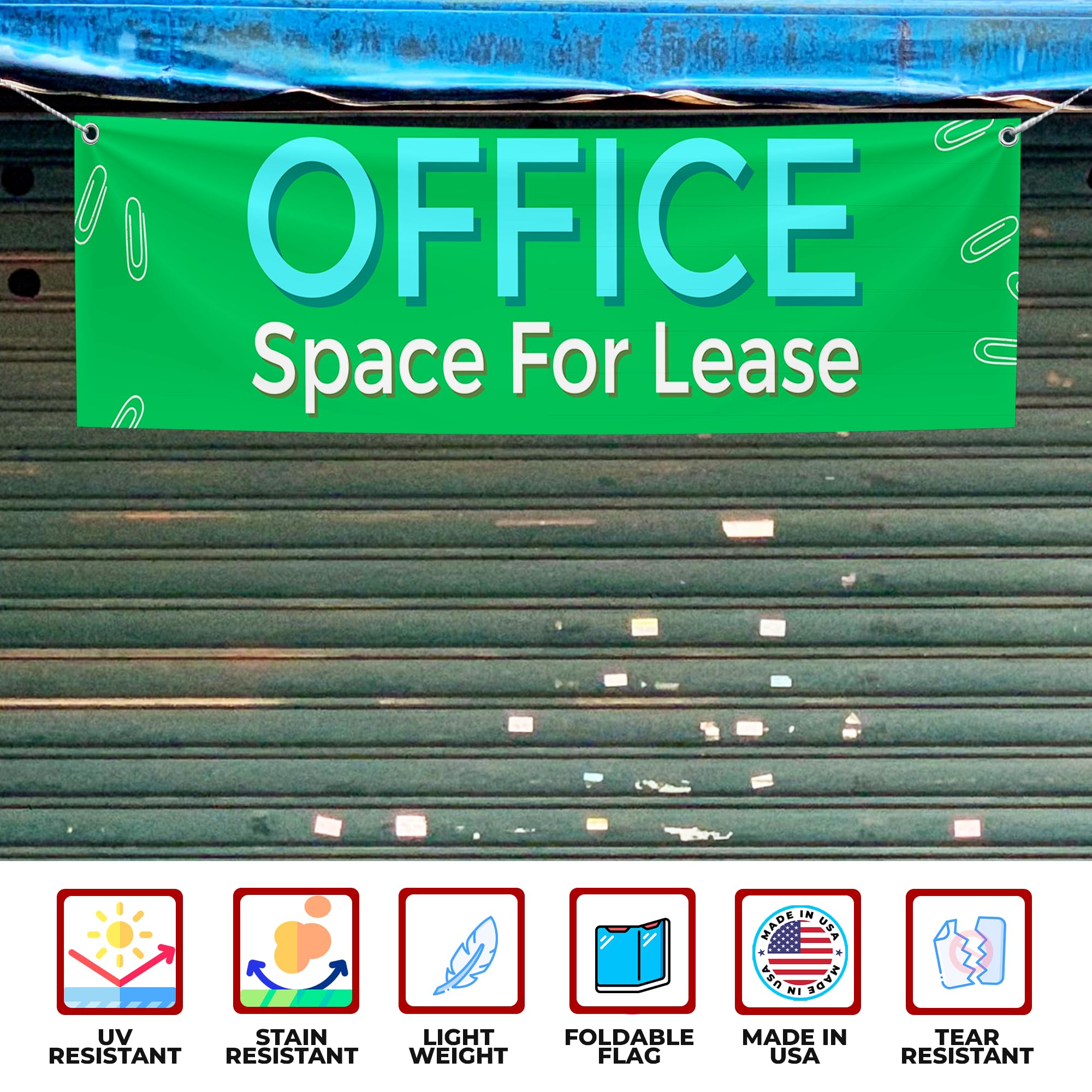 Office Space For Lease Large Banner