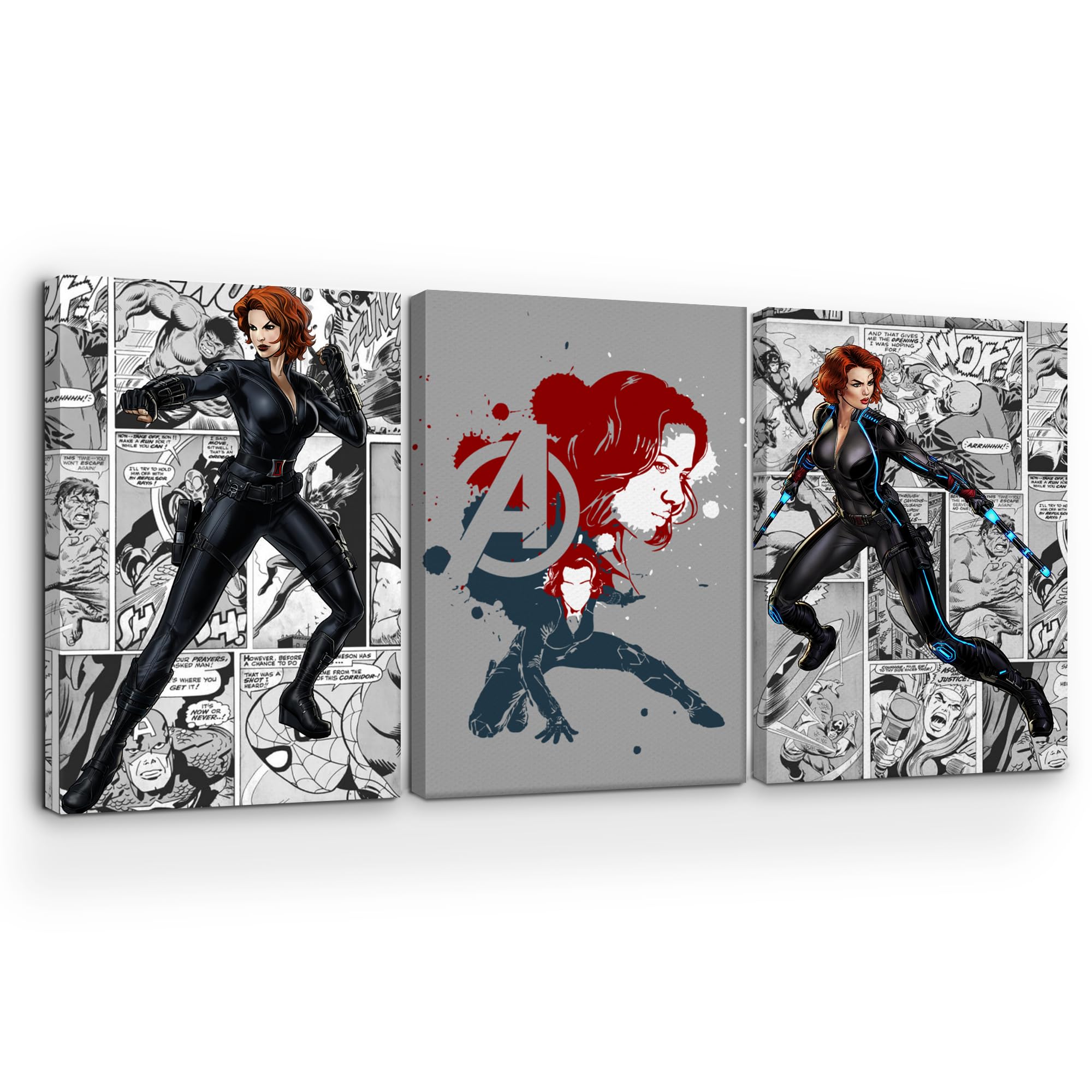 Black Widow Wall Canvas