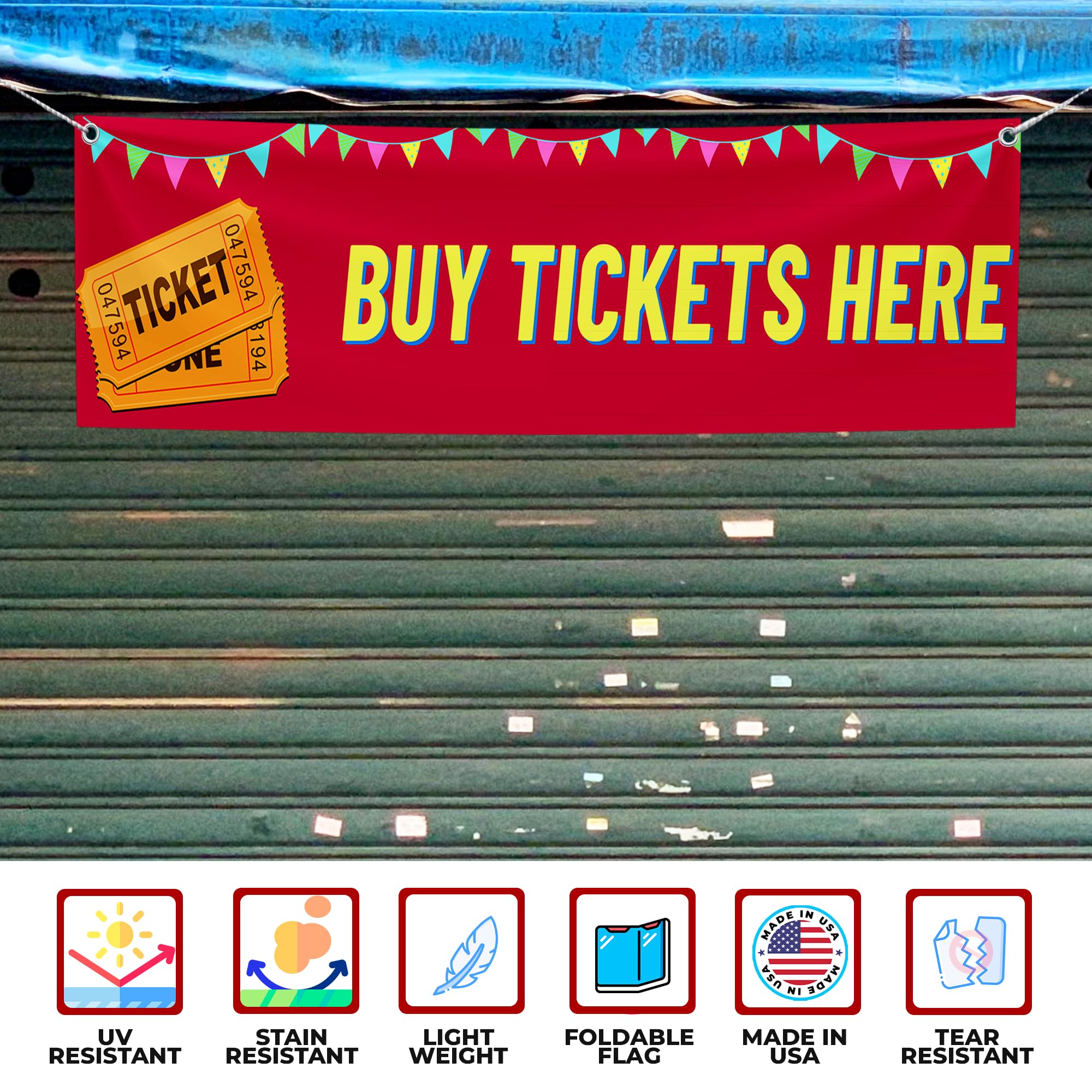 Buy Tickets Here Large Banner