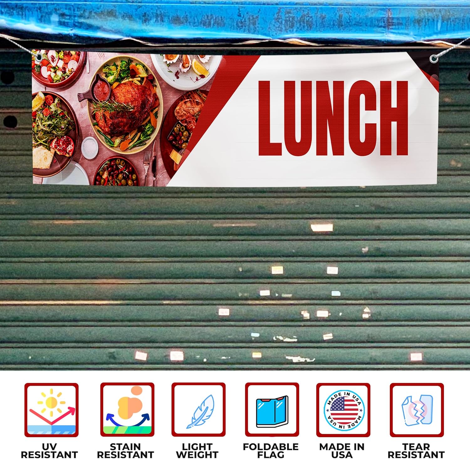 Lunch Large Banner