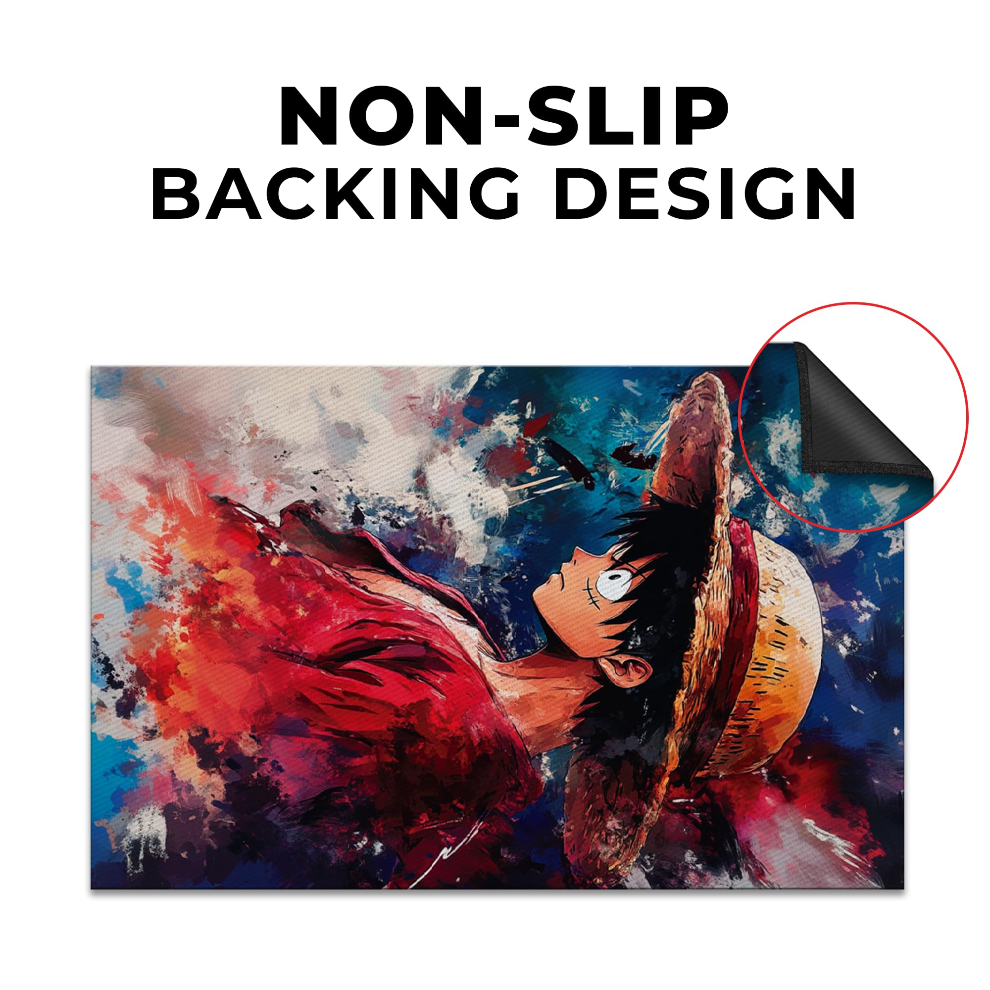 One Piece Inspired Decor Rug- 62x40 inches