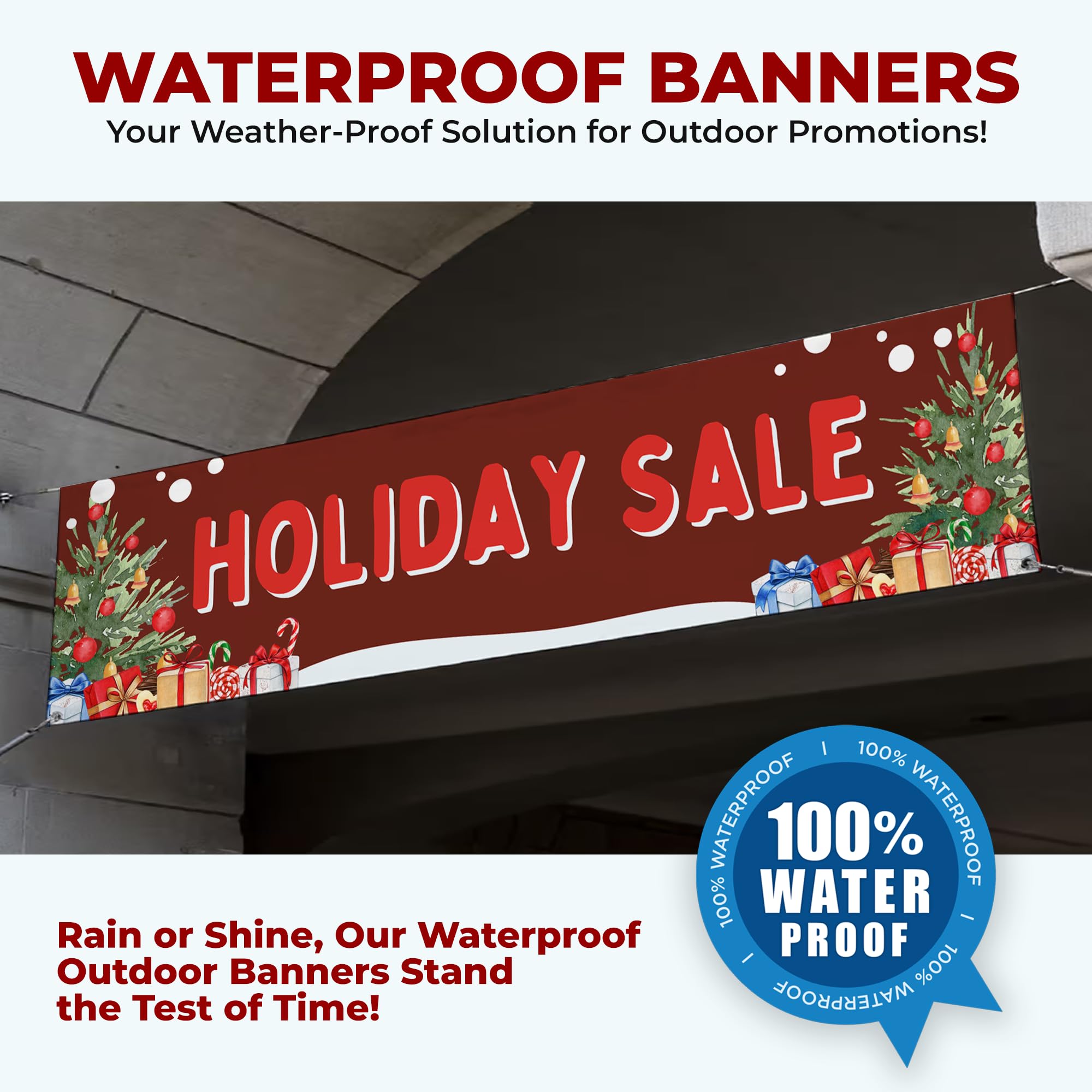 Holiday Sale Large Banner