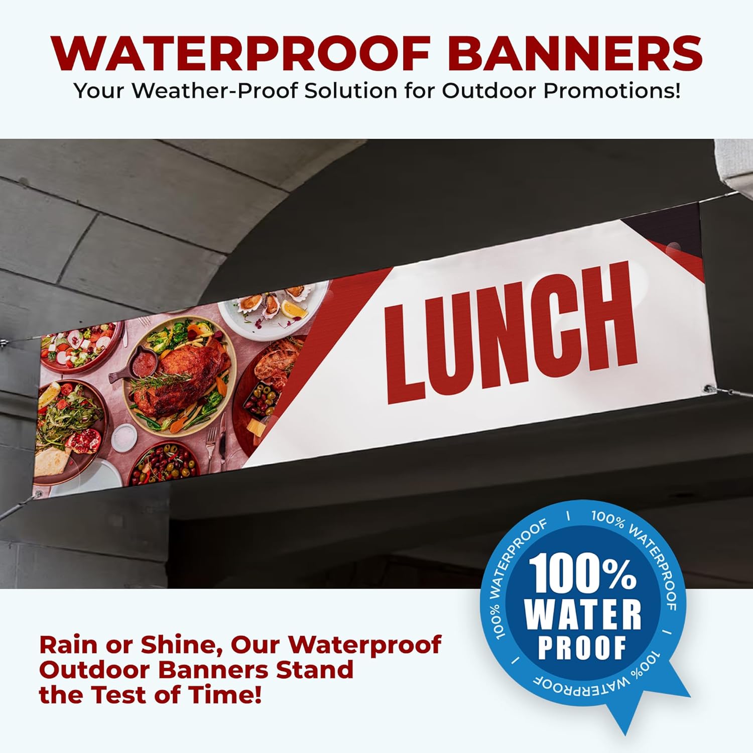 Lunch Large Banner