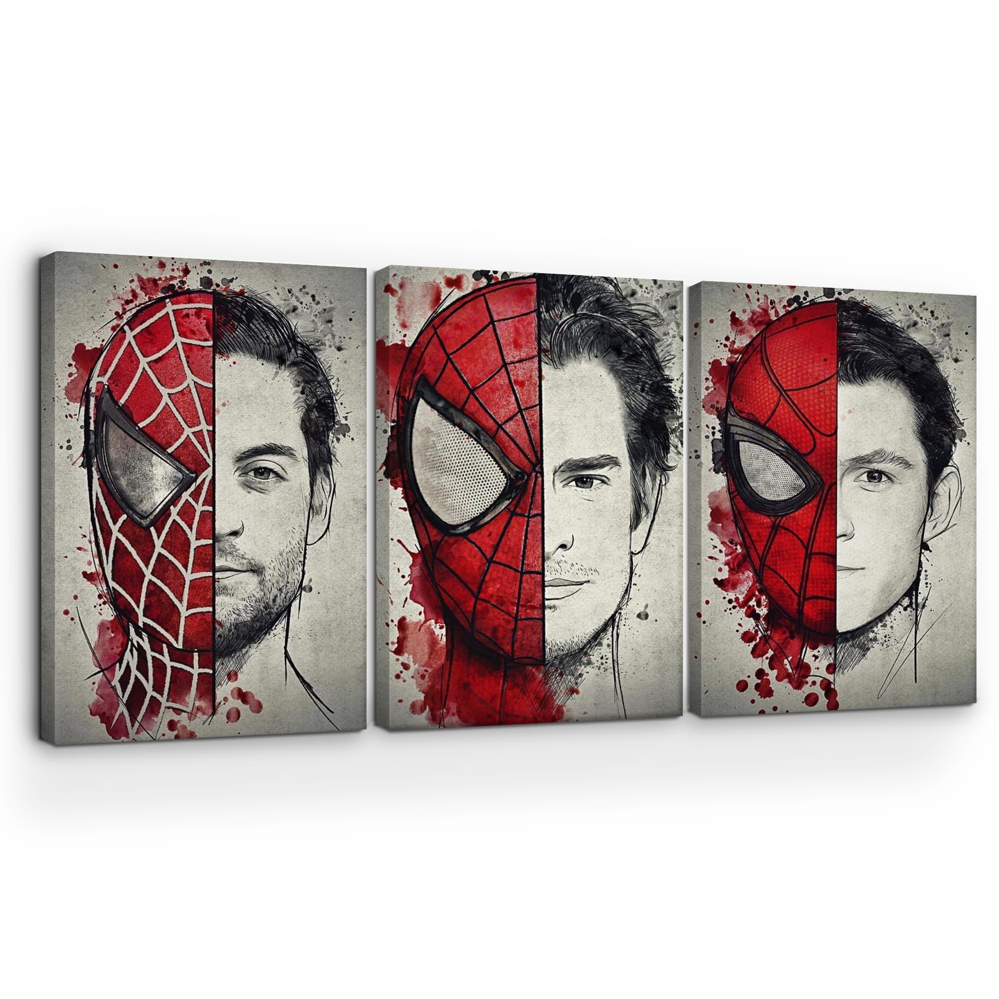 Actors Wall Canvas Set of 3