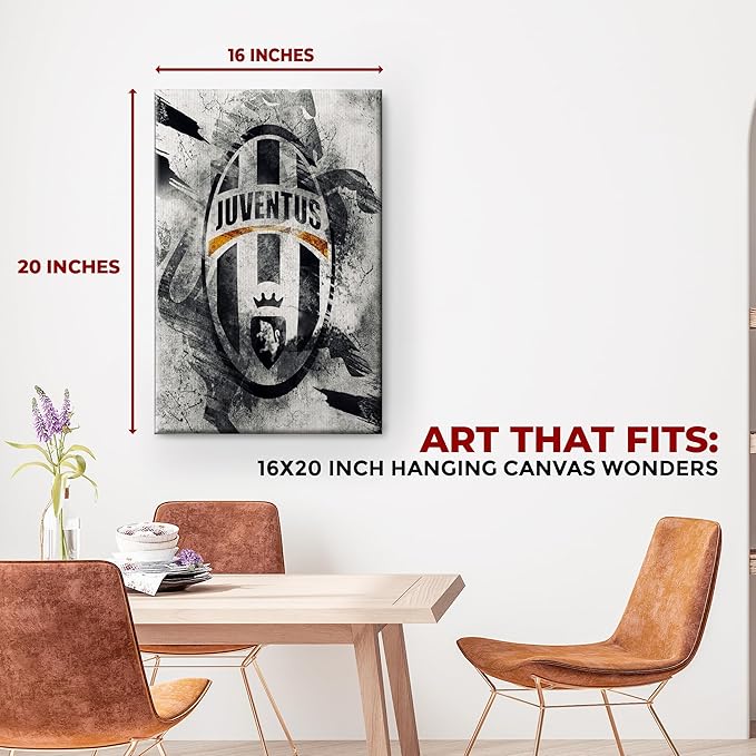 Juventus Wall Canvas Set of 1