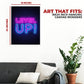 Level Up Wall Canvas Set of 1 Set of 1 - 18x24
