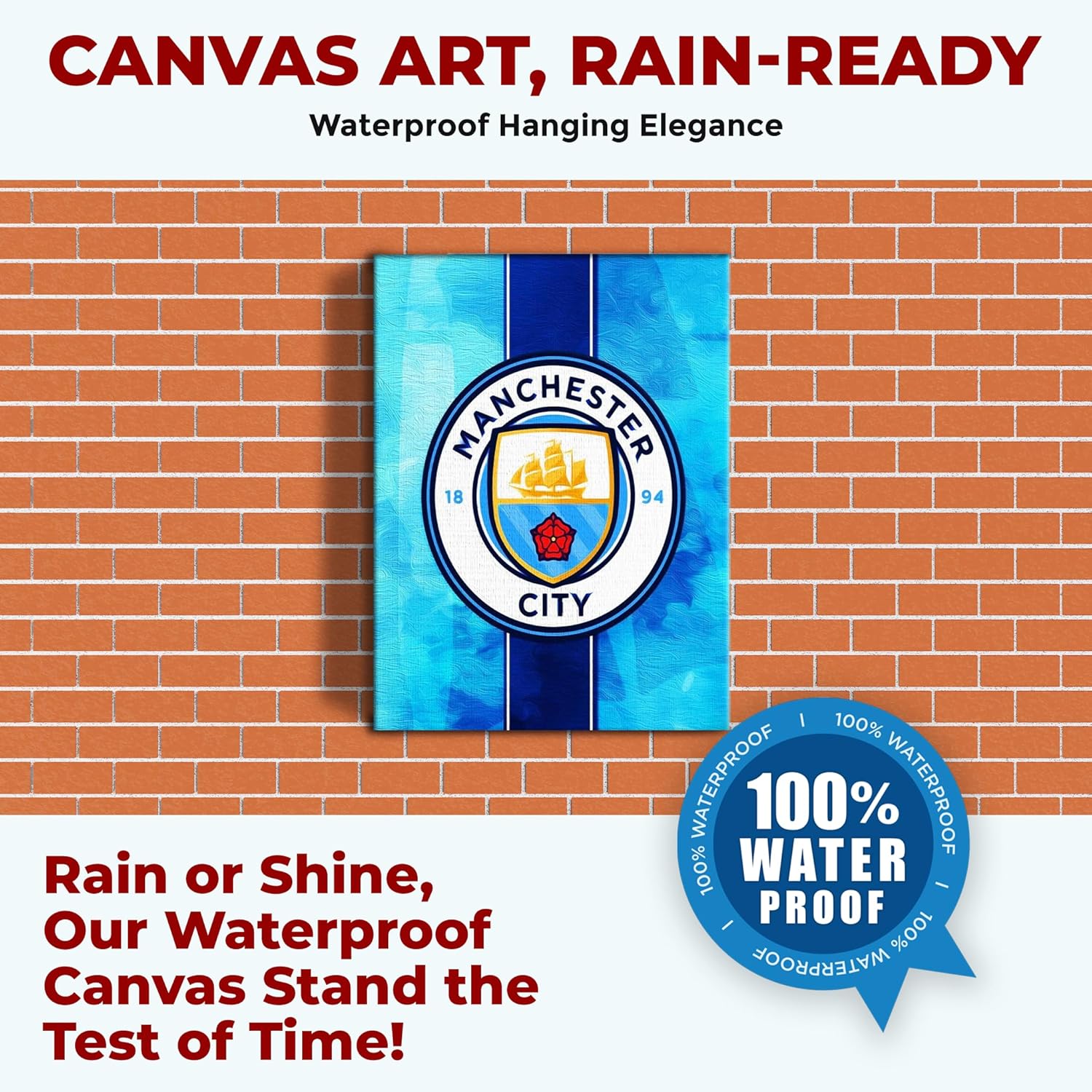 Manchester City Wall Canvas Set of 1