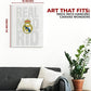 Real Madrid Wall Canvas Set of 1 - 18x24
