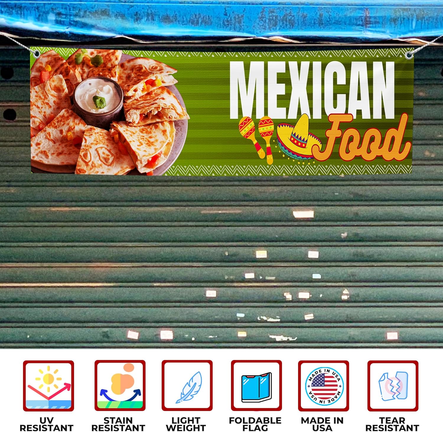 Mexican Food Large Banner