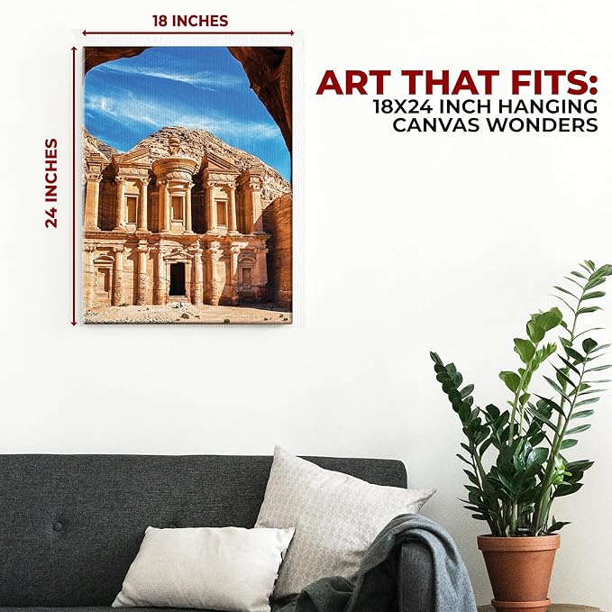 Petra Wall Canvas Set of 1