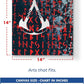 Assassin's Creed Valhalla Wall Canvas Set of 1 - 14x14