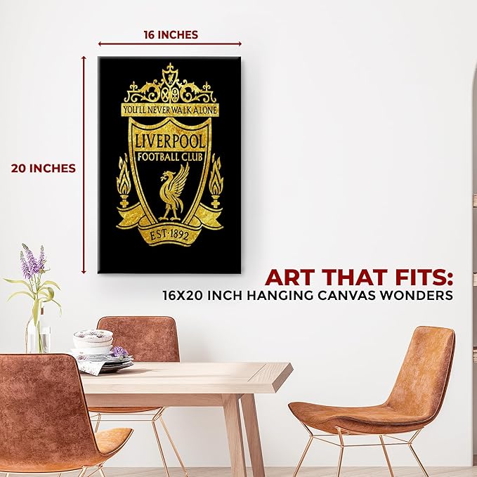 Liverpool Wall Canvas Set of 1 Set of 1 - 16x20