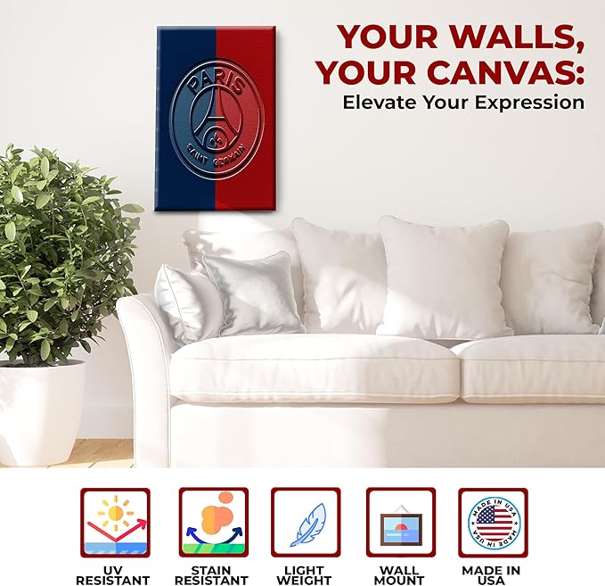 Paris Saint-Germain Wall Canvas Set of 1