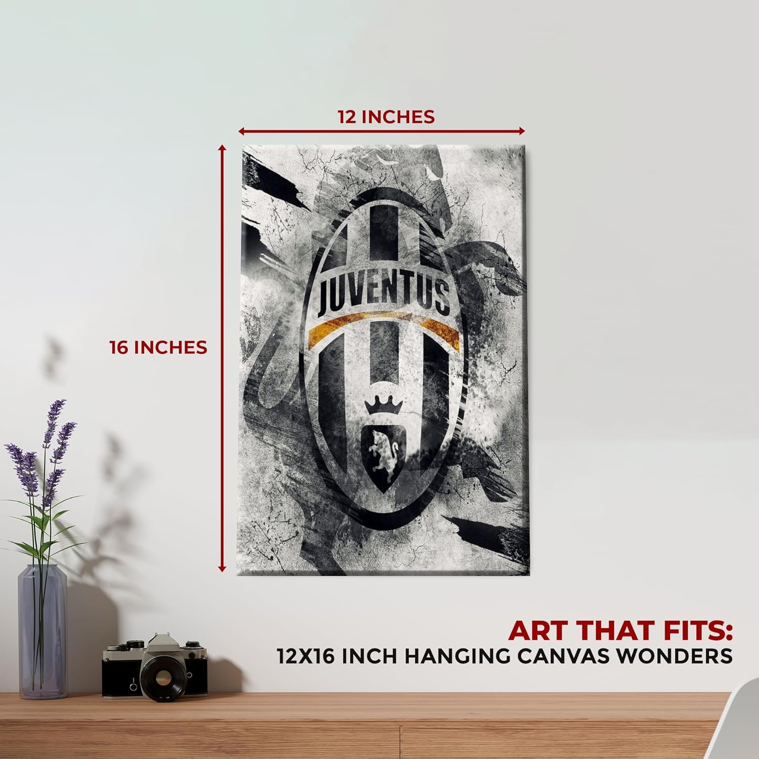 Juventus Wall Canvas Set of 1