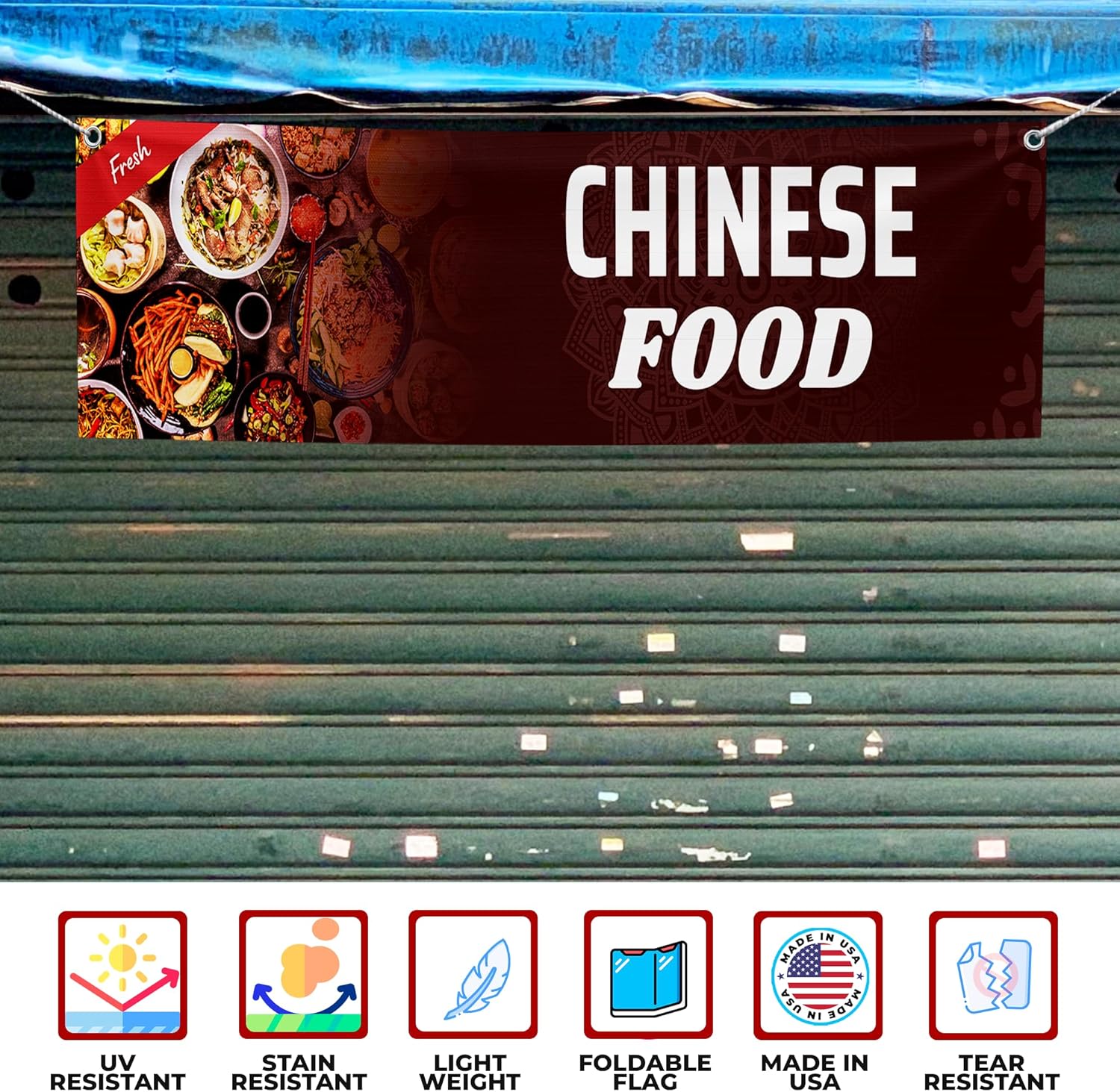 Chinese Food Large Banner