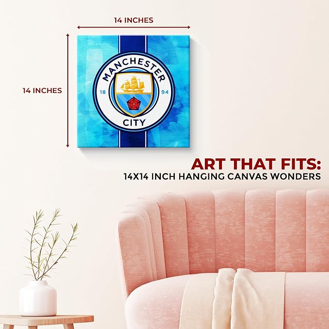 Manchester City Wall Canvas Set of 1