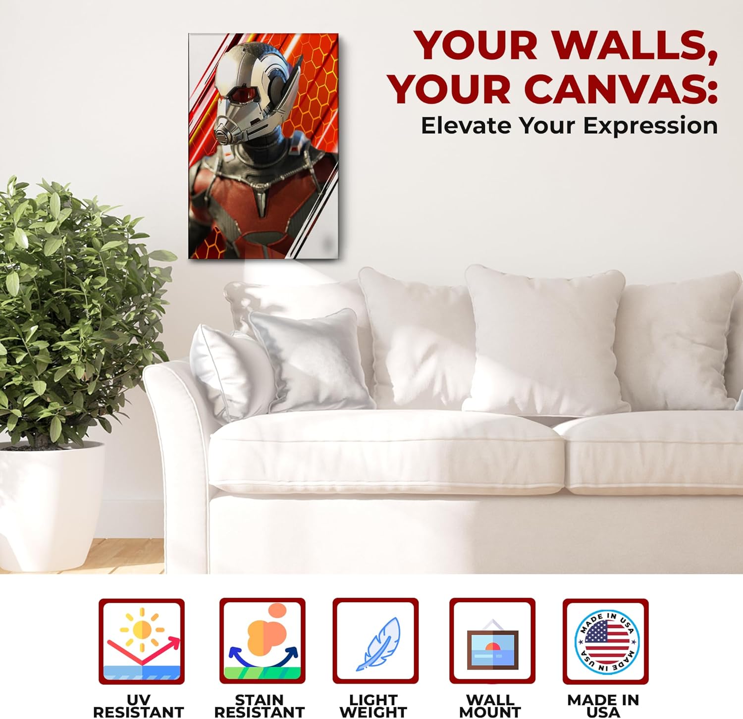 Ant Man Wall Canvas Set of 1